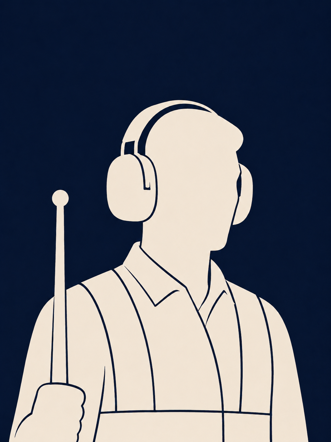 Pilot Silhouette